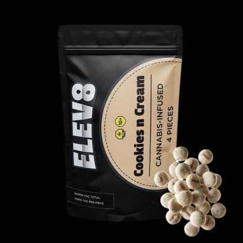 Buy Elev8 – Cookies and Cream 200MG THC Online in Canada - Buy MDMA Canada